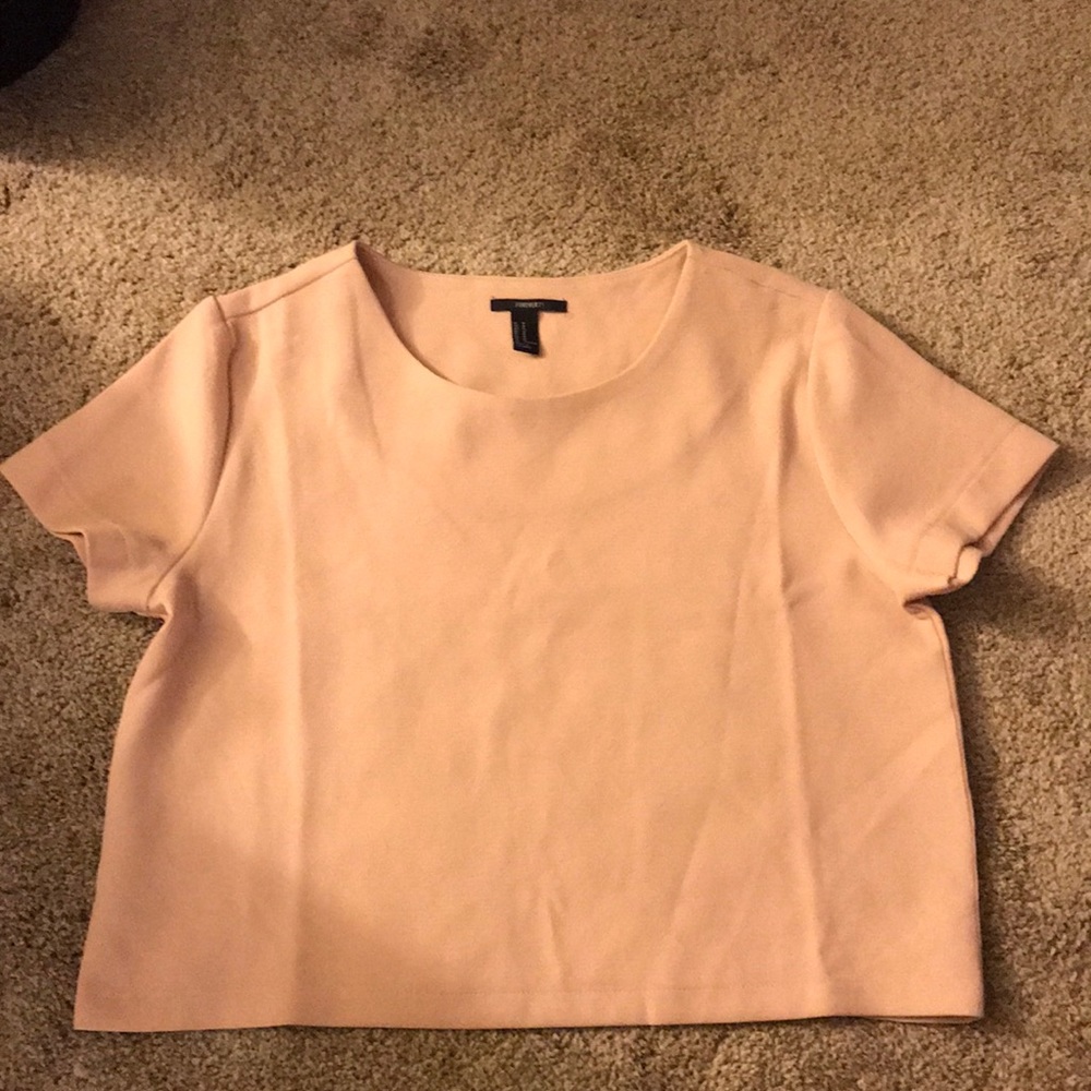 Light pink top
